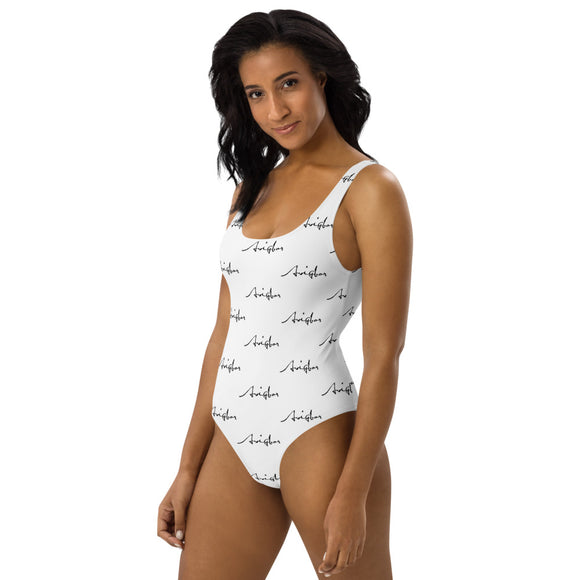 Print A  One-Piece Swimsuit