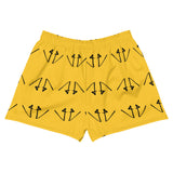 Women's Athletic Short Yellow